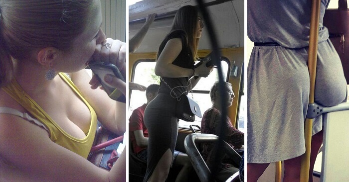 Сиськи в общественном транспорте 62 фото - секс фото 