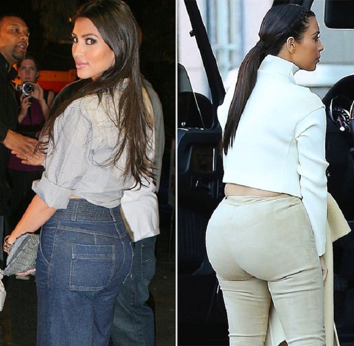 El Trasero De Kim Kardashian Se Hizo M S Grande