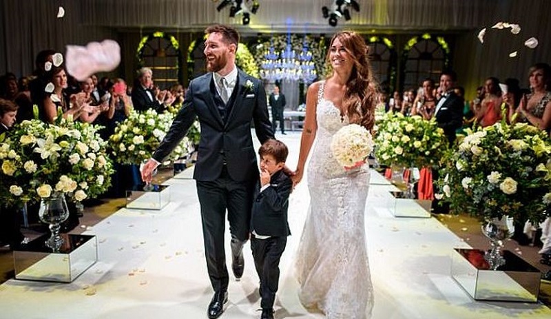 La boda de Lionel Messi