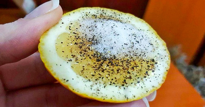 bajar de peso con limon y sal
